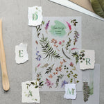 MU Print-On Sticker - Botanical Series IX