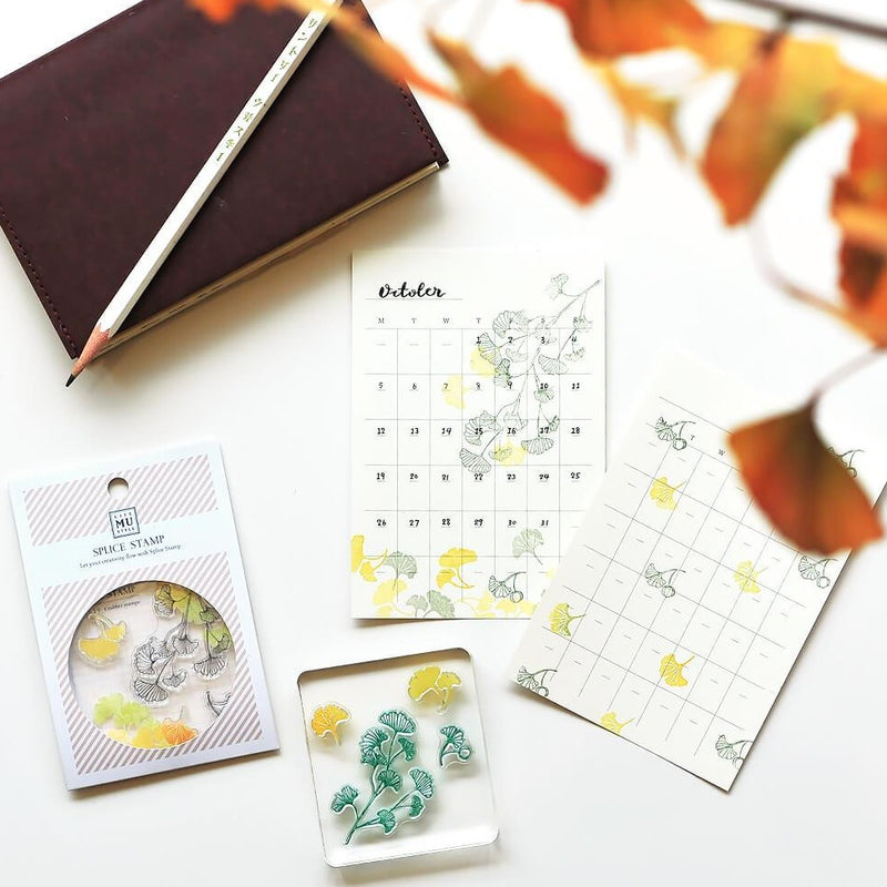 MU Botanical Clear Stamp Set - No. 19