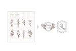 MU My Icon Clear Stamp Set - No. 15 (Flower Days)