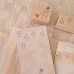 monokoto store x Shuzi Orishige Rubber Stamp - Birds