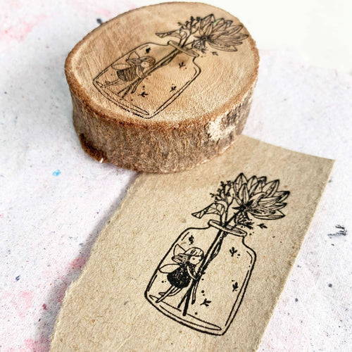 Black Milk Project Rubber Stamp - Bloom Fairy