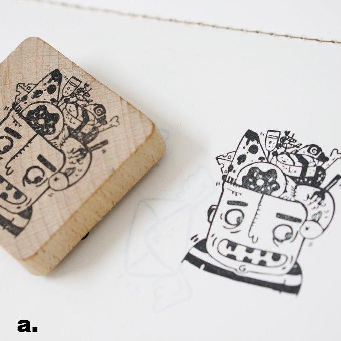 Black Milk Project Rubber Stamp - Brian O'brain Series