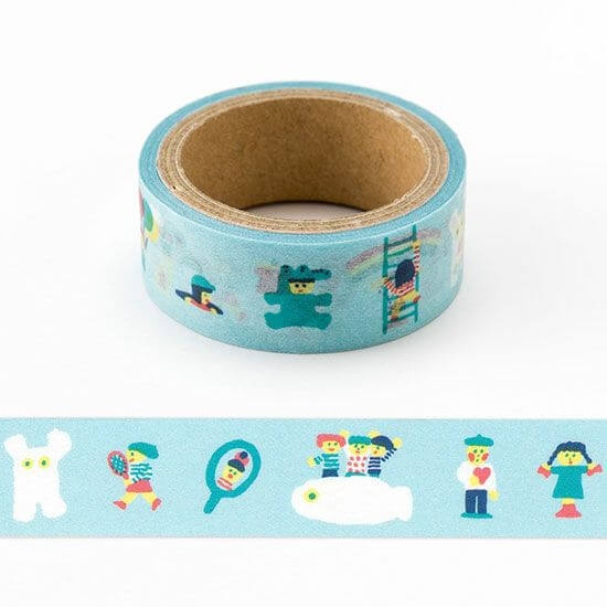 AIUEO Washi Tapes - Chibi 365