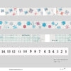 YOHAKU Clear Masking Tape | 014 Hydrangea