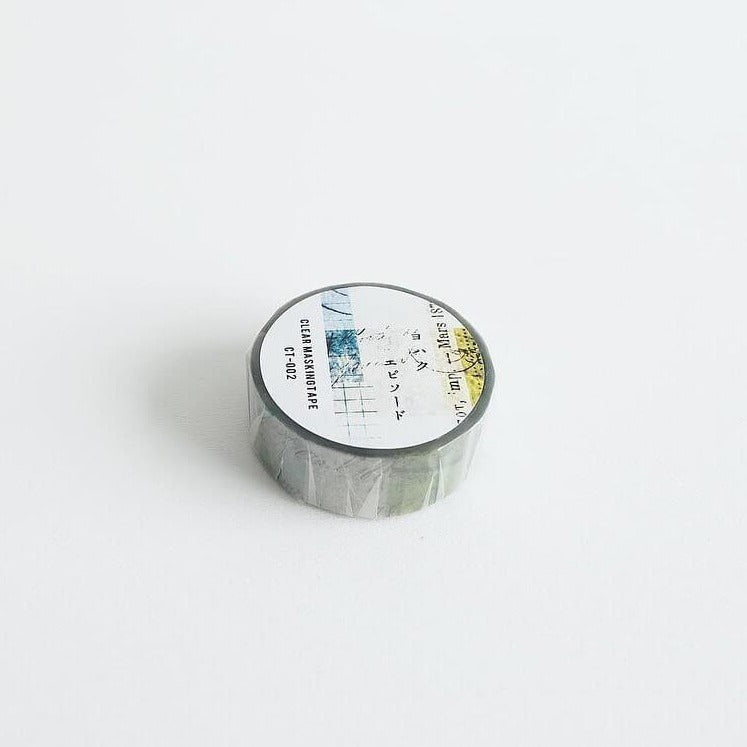 YOHAKU Original CLEAR Masking Tape - Longing (アコガレ) – Little Happy Things