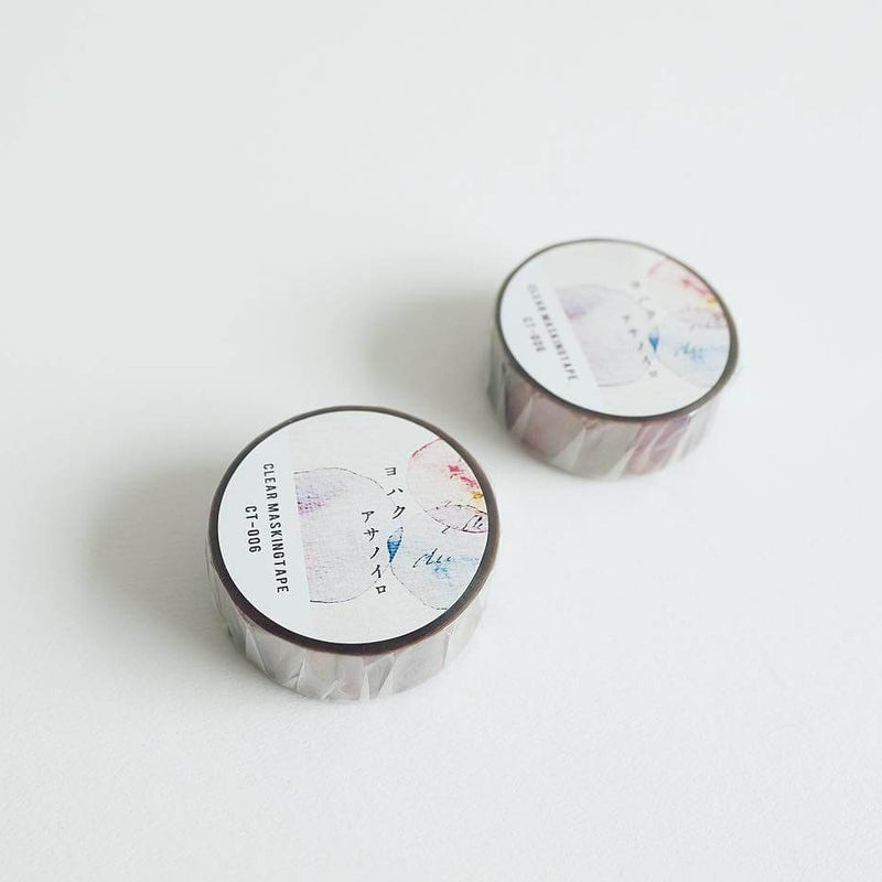 YOHAKU Clear Masking Tape - 006 colours of sunrise