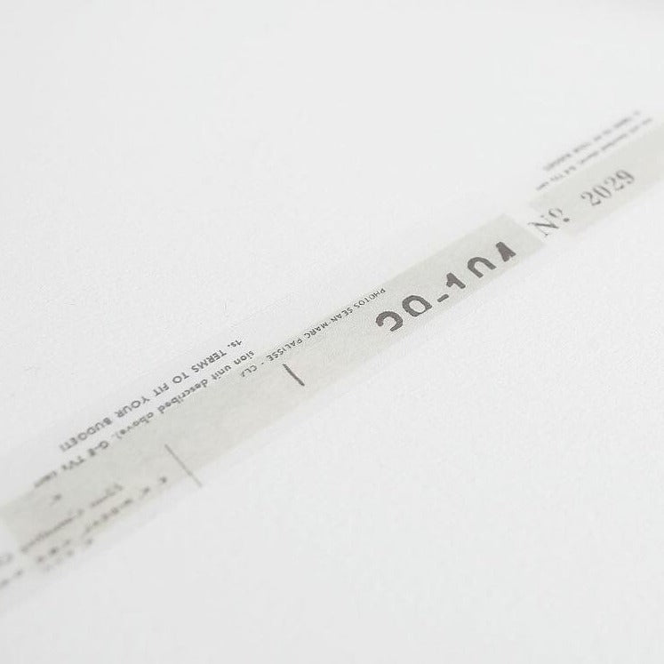 YOHAKU Original CLEAR Masking Tape - Longing (アコガレ) – Little Happy Things