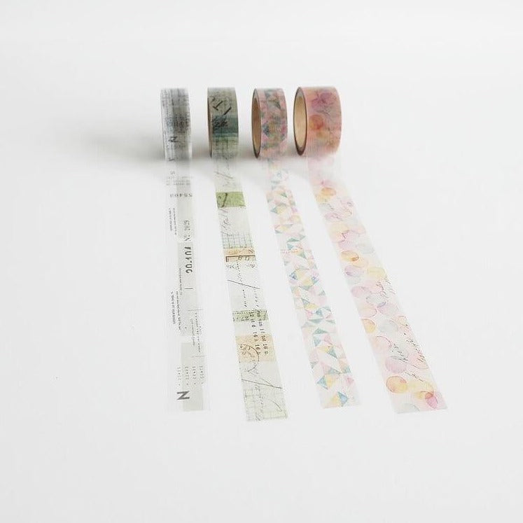 YOHAKU Clear Masking Tape - 003 flower garden – Sumthings of Mine