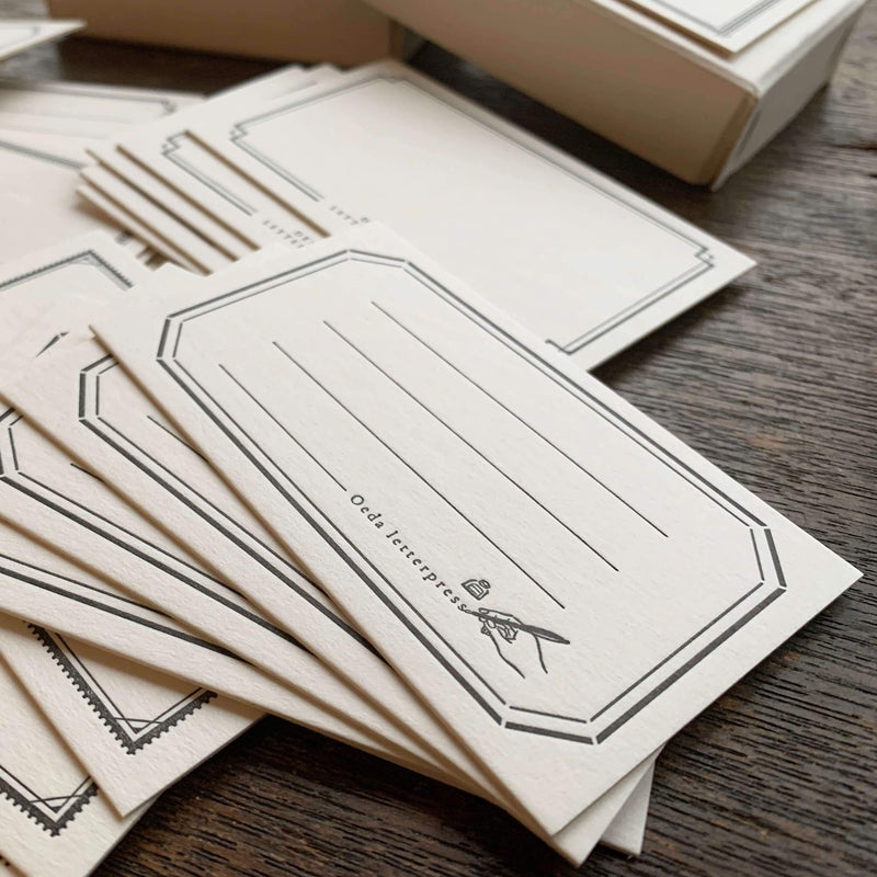Oeda Letterpress Frame Card Box