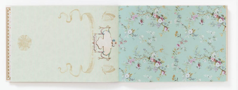 100 Papers with Classical Floral Patterns