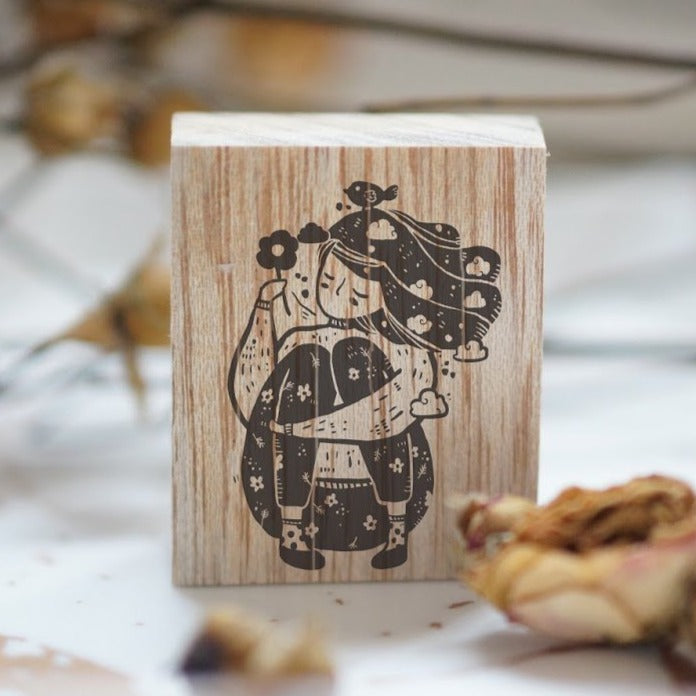 Black Milk Project Rubber Stamp - Clouds