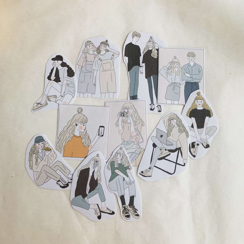 Girl's Project Stickers 028