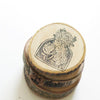 Black Milk Project Rubber Stamp - Treasure (with Raw Wood Bark Handle)