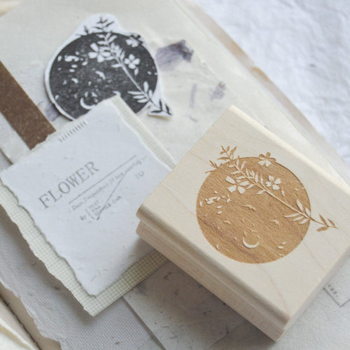 Jesslynnpadilla Rubber Stamp - Moon Reflection/Memoriam