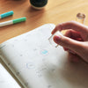Cylindrical Acrylic Stamp Set
