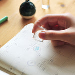 Cylindrical Acrylic Stamp Set