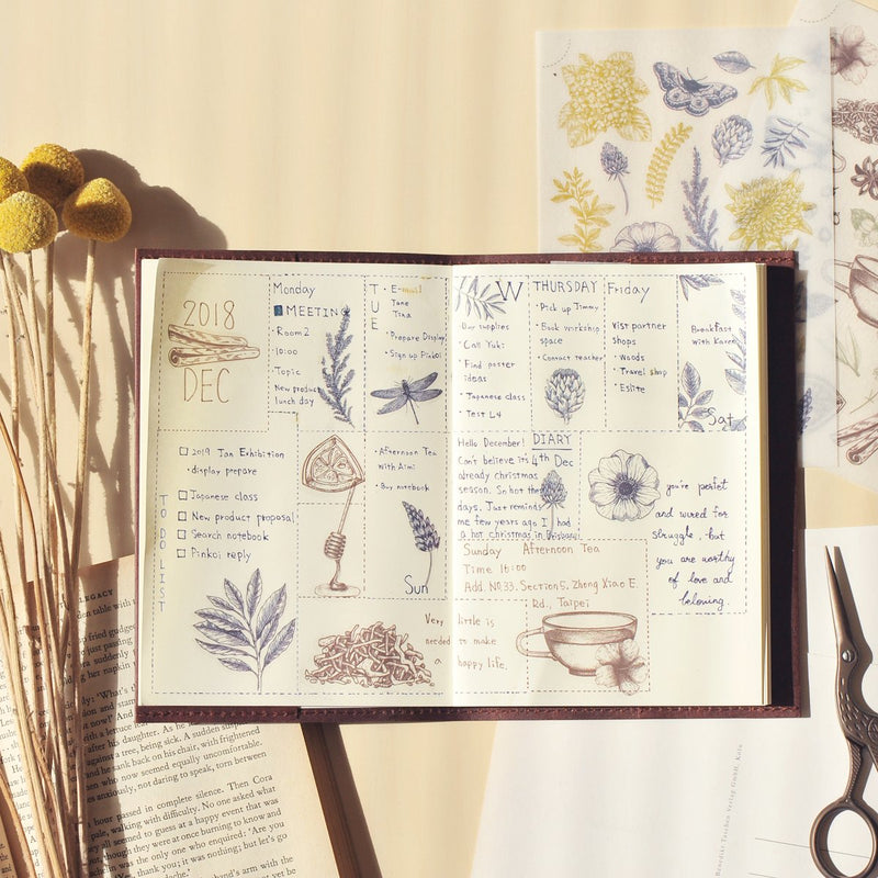 MU Print-On Sticker - Botanical Series V