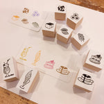 36 Sublo Pastry Shop Rubber Stamps