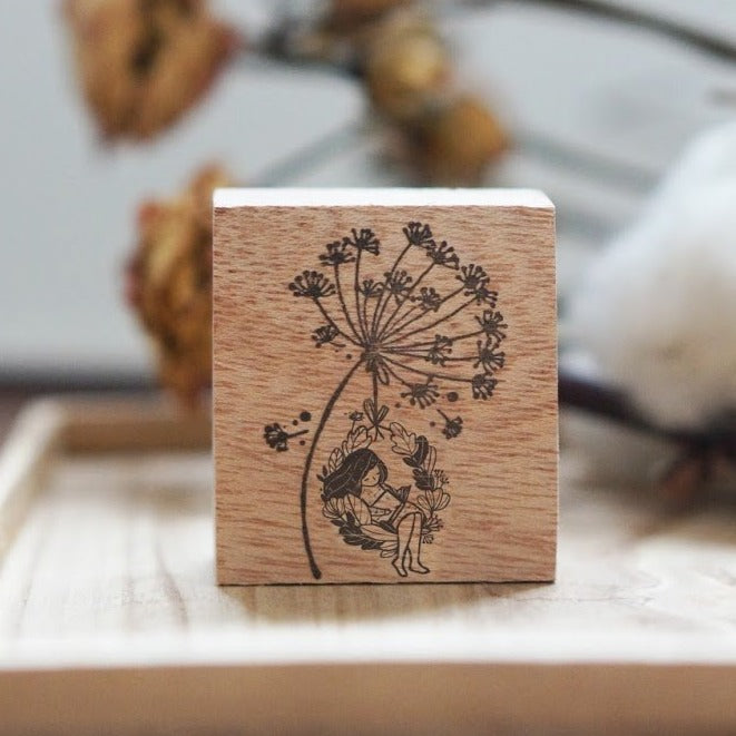 Black Milk Project Rubber Stamp - Dandelion Swing