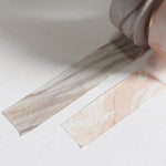 Marble Washi Tape Set - Grey & Pink