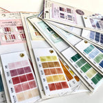 Colour Swatch Washi Sticker Booklet