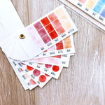 Colour Swatch Washi Sticker Booklet