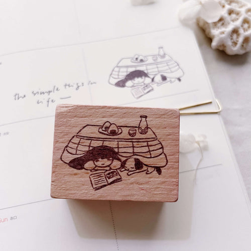 msbulat Rubber Stamp - Enjoy Simplicity