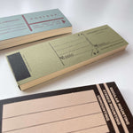 35mm Film Processing Memo Pad