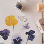 msbulat Rubber Stamp - Flower of Happines