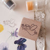 msbulat Rubber Stamp - Flower of Happines