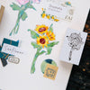 OURS Rubber Stamp Set - Flowers for You