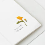 Press Flower Stickers Freesia