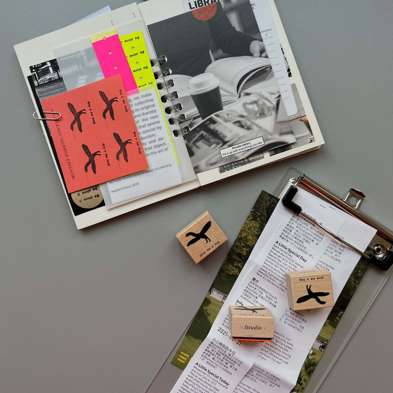 FStudio Rubber Stamp - Give me a hug