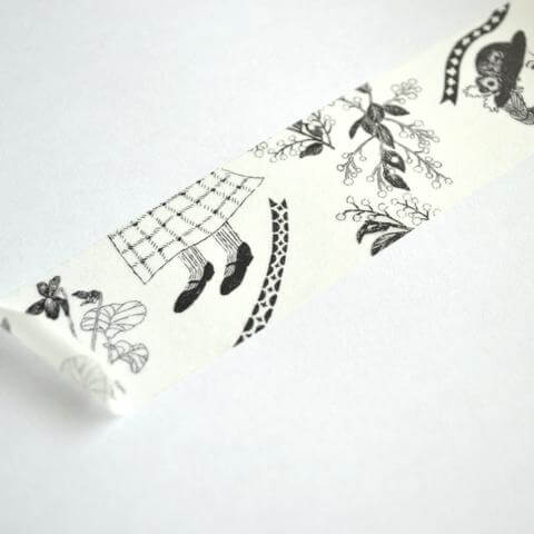 monokoto store x Akiko Okajima Washi Tape - Girl