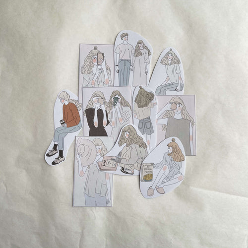 Girl's Project Stickers 031