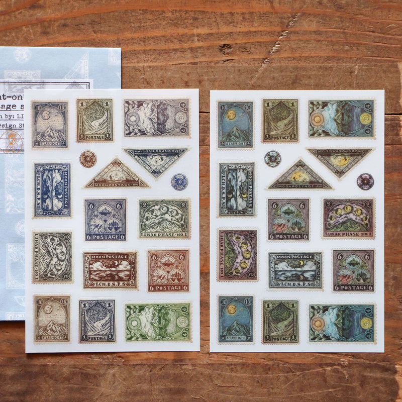 LCN Print-On Stickers - Postage Stamps