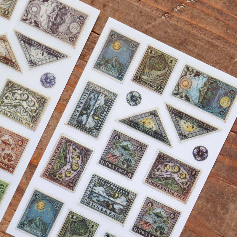 LCN Print-On Stickers - Postage Stamps