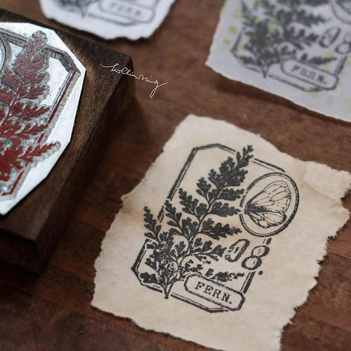 LCN Metal Stamps XIII - Fern Specimen