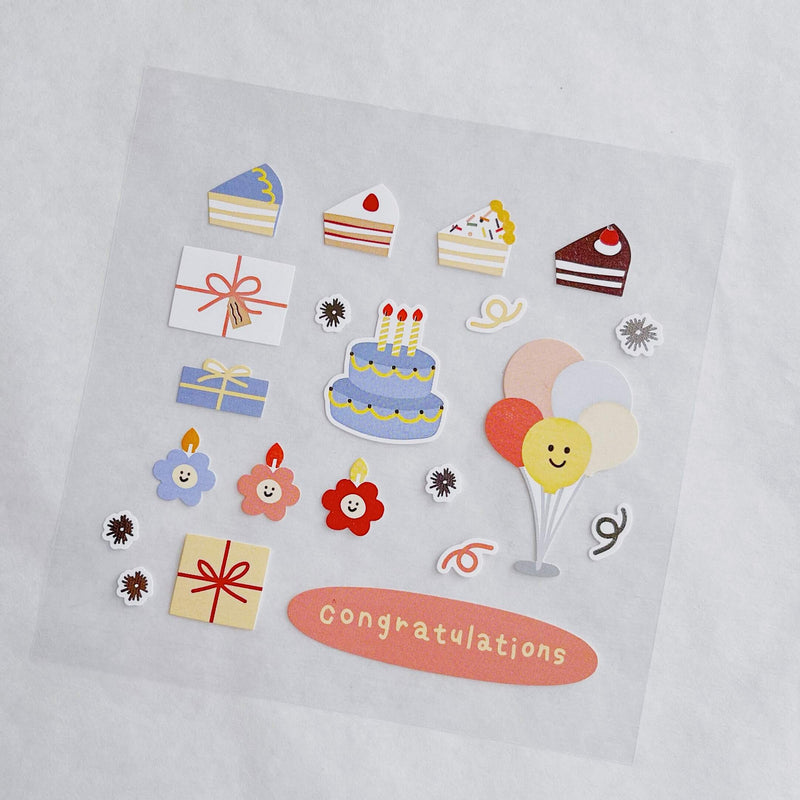 Suatelier Stickers - party party