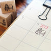 Plain Daily Rubber Stamp (Today’s Stamp Collection)