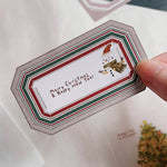 Print-on Sticker: Merry Christmas & Happy New Yearl