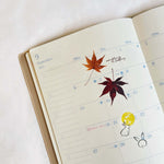 Autumn Doddle Rubber Stamp - a Rabbit in Autumn