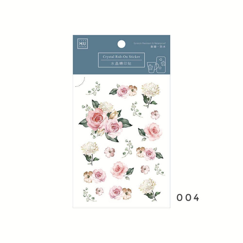 MU Crystal Print-On Sticker