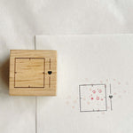 Focus Icon Rubber Stamp