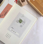 Seasons in a Year Rubber Stamp