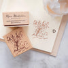 Meow Illustration Botanical Rubber Stamp Collection