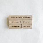SOMe Phrase Rubber Stamp: What are you doing now?