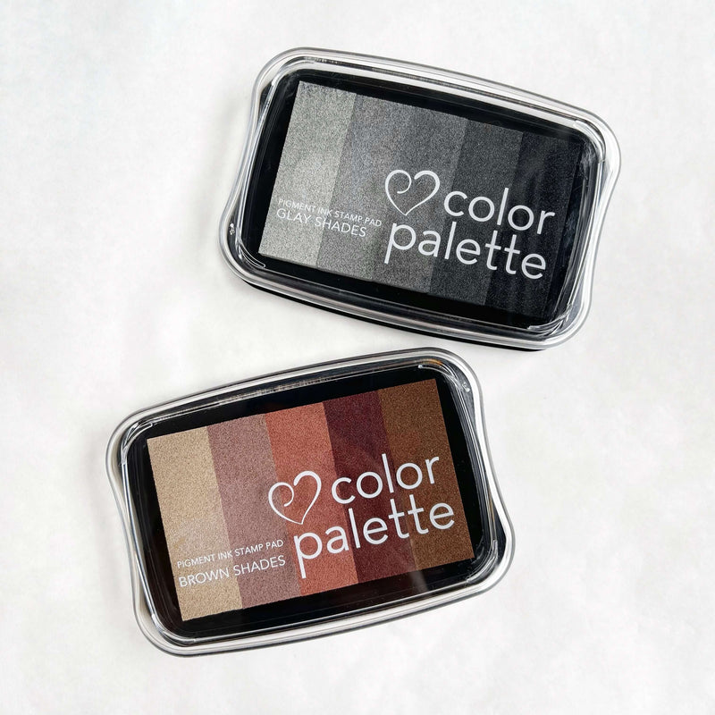Colour Palette Ink Pad - Brown/ Grey Shades