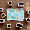 LCN Rubber Stamp Set - Colour Blocks