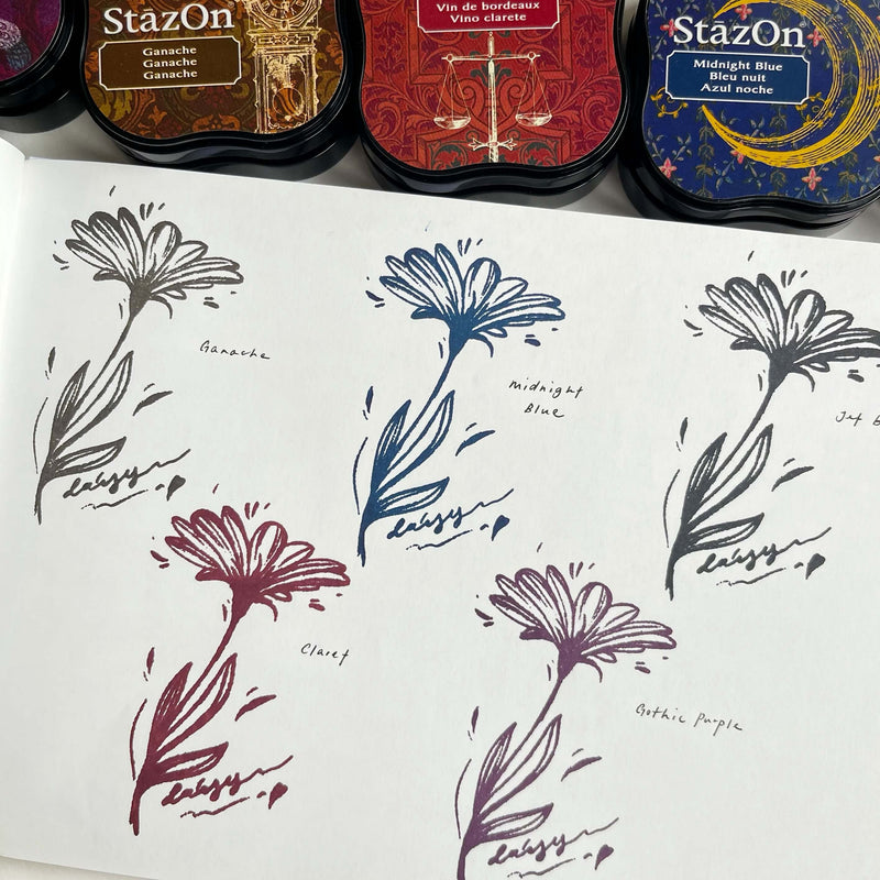 Imagine Crafts Tsukineko StazOn Permanent Midi Ink Pad - St. Valentine -  Scrapbooking Made Simple